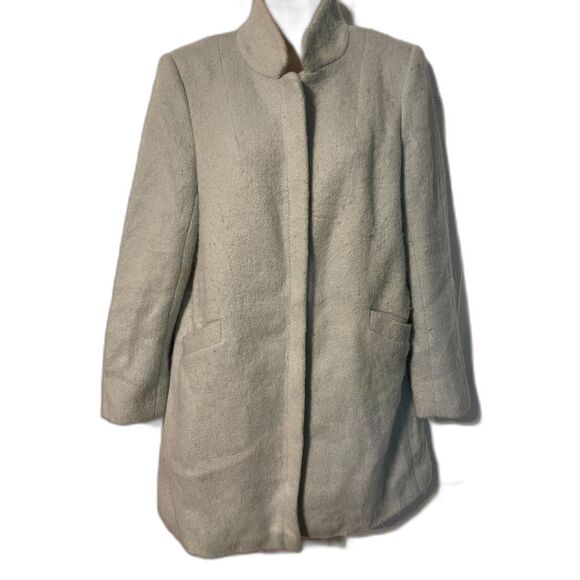 Women's Light Blue Loft Zip Jacket M - Picture 1 of 7